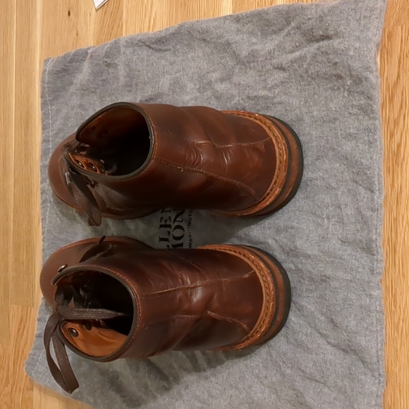 Allen Edmonds Higgins Mill Chromexcel 10D with matching 36"belt - Picture 2 of 6